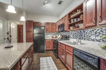 Overlook at Stone Oak Apts in Texas Kitchen